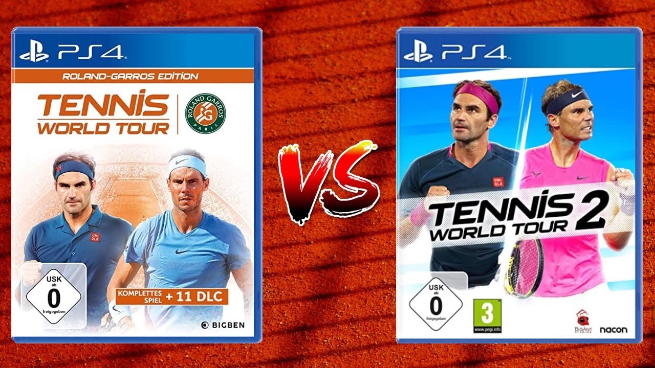 Tennis World Tour 1 vs. Tennis World Tour 2 - What's New and is it worth it?