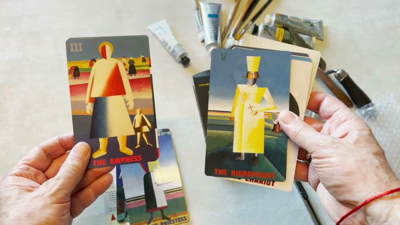 Tarot of the Carre Noir by Eugene Vinitski and Elsa Khapatnukovski