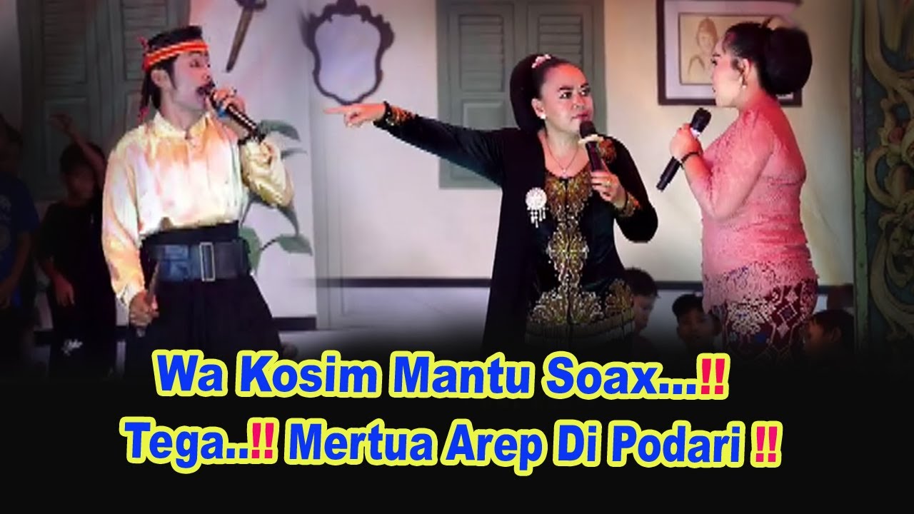 Wa Kosim Tega !! Gara Gara Kon Pegatan Mertua Arep Di Pateni !!