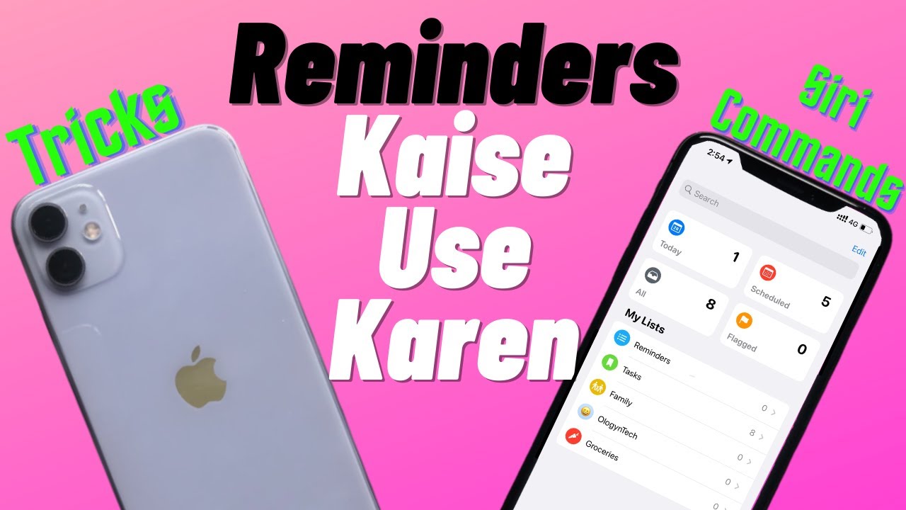 iPhone Reminders App How to Use in Hindi