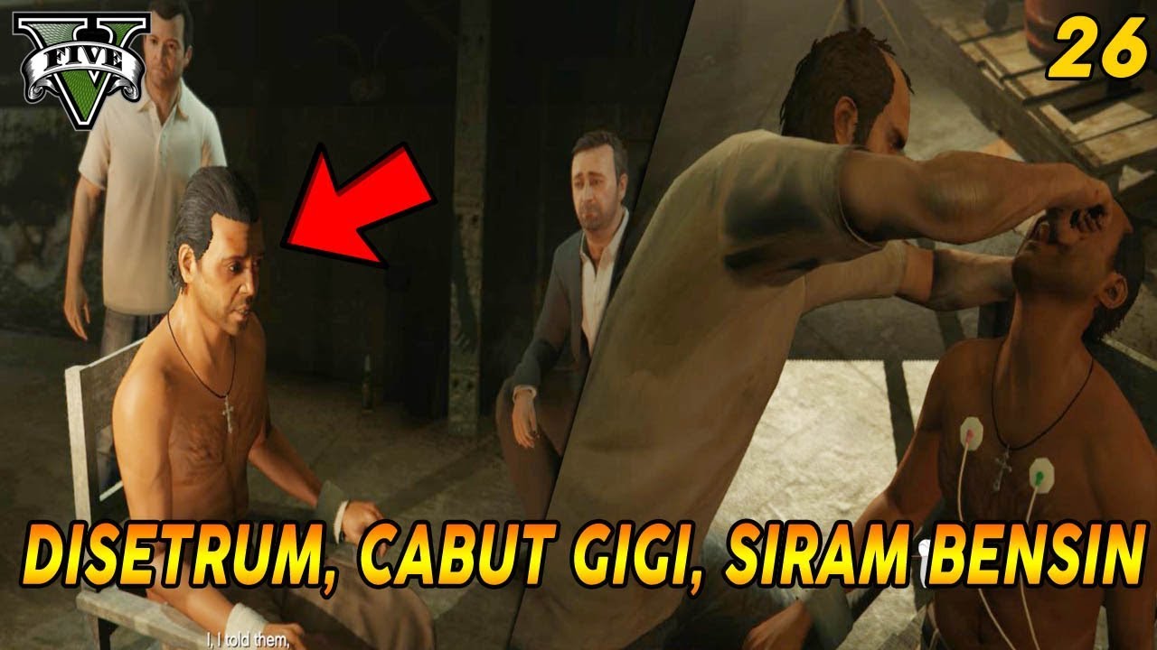 MISI INTEROGASI PALING KEDJHAM | PANDUAN MISI GTA 5 (26) BY THE BOOK 100% COMPLETION / GOLD MEDAL