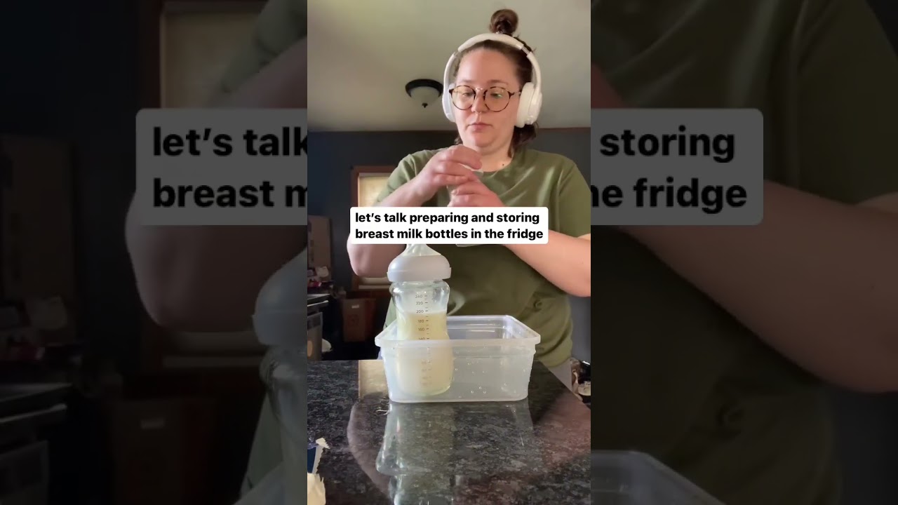 Some tips for breast milk bottle prep!