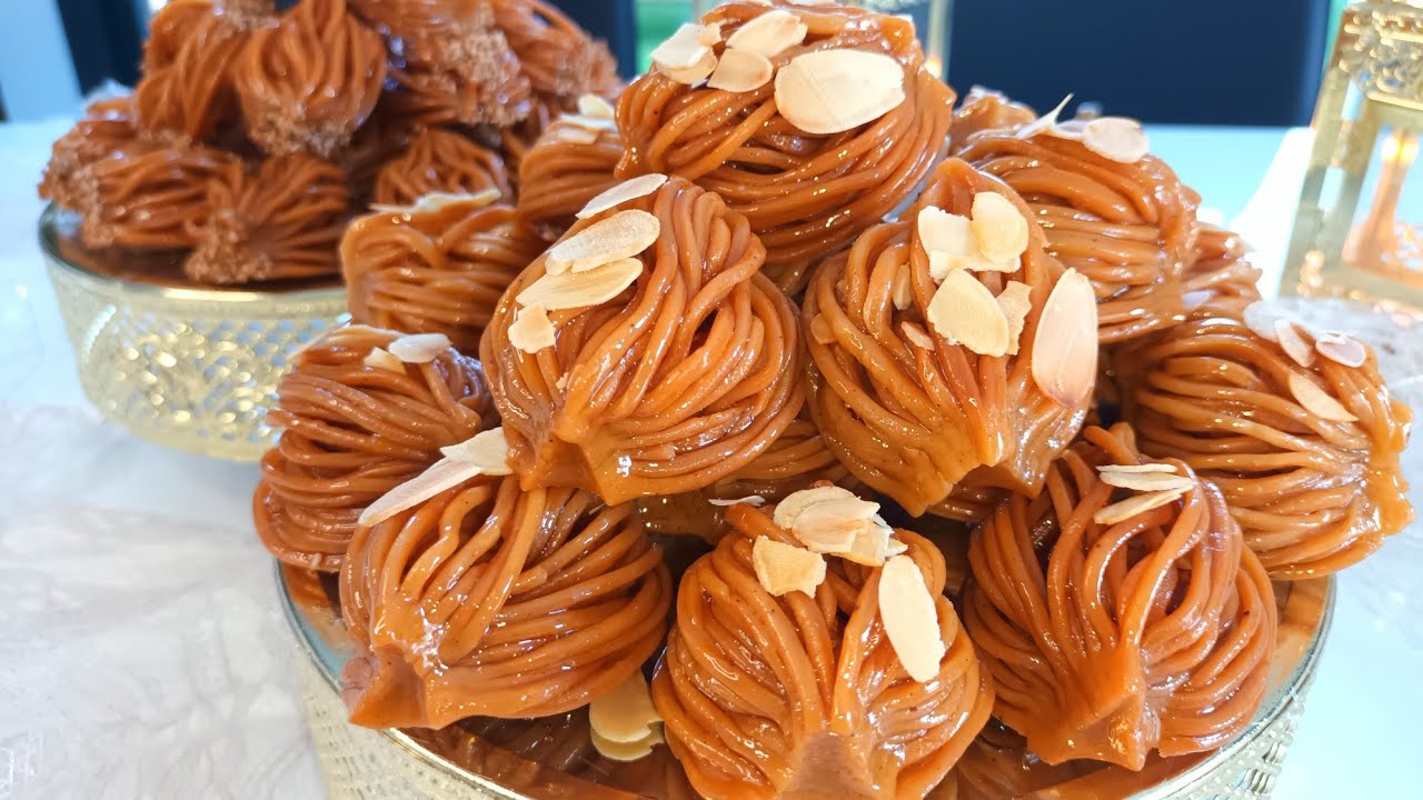 بوشنيخة ألذ معسلة رمضانية سهلة و بمكونات بسيطة/bouchnikha gâteau au miel