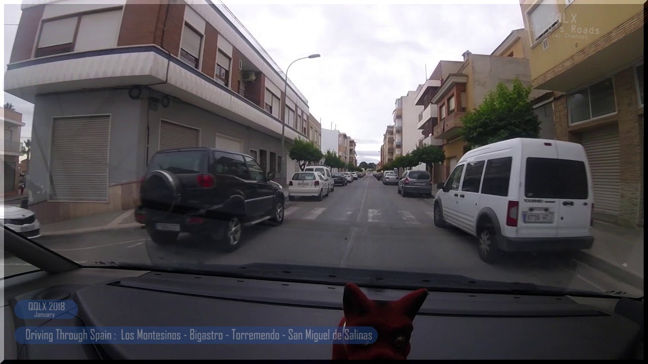 471 - Los Montesinos - Bigastro - Torremendo - San Miguel de Salinas Driving through SPAIN