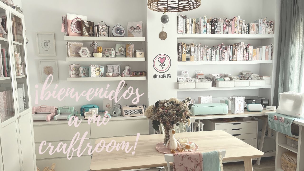 Bienvenidos a mi craftroom 🤍