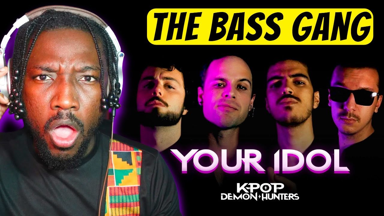 Бас-исполнители каверят на песню YOUR IDOL — Saja Boys из KPop Demon Hunters | РЕАКЦИЯ
