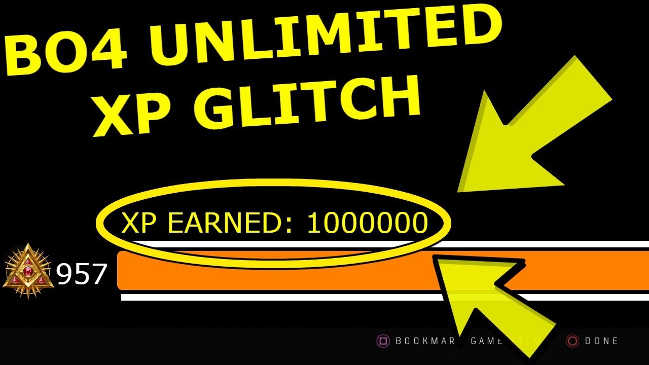 BO4 XP GLITCH! UNLIMITED XP BO4! BLACK OPS 4 PRESTIGE GLITCH! XP GLITCH BO4 ZOMBIES! BO4 GLITCHES!