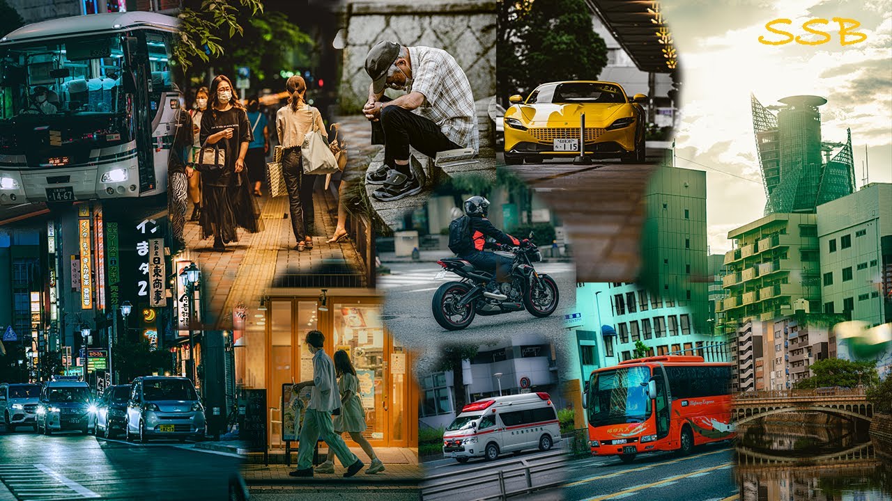 18 minutes of POV Relaxing Street Photography