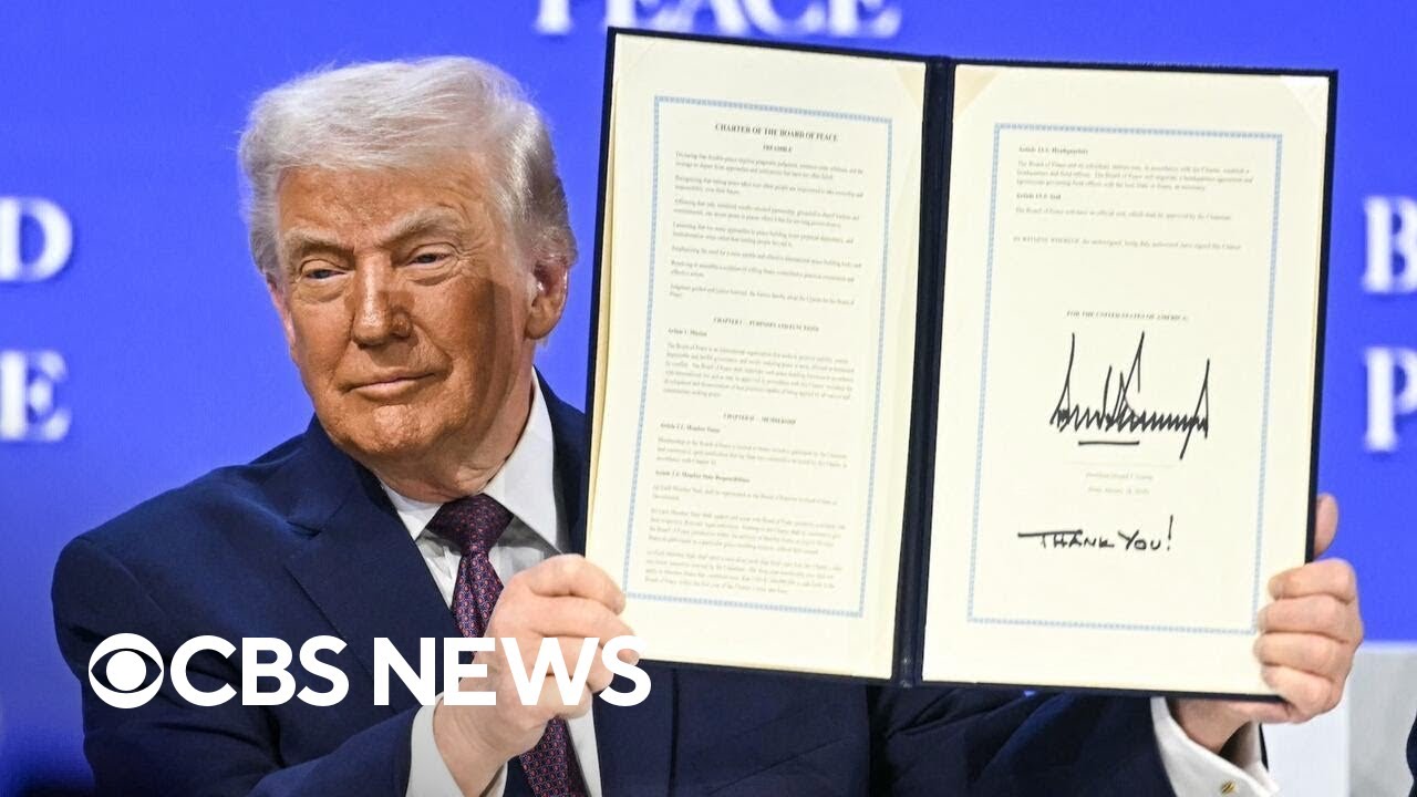 Trump hosting first Board of Peace meeting