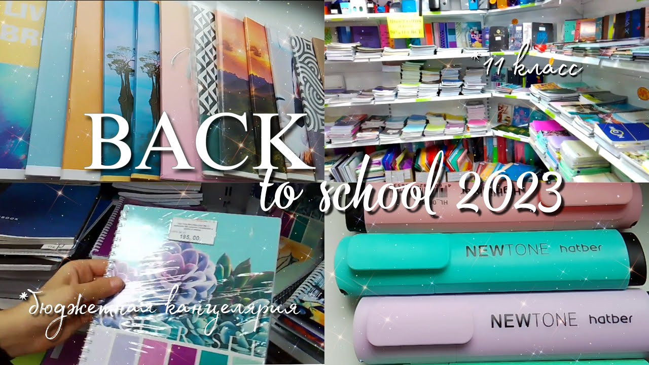 🔥BACK TO SCHOOL 2023 | покупки канцелярии к школе | бэк ту скул