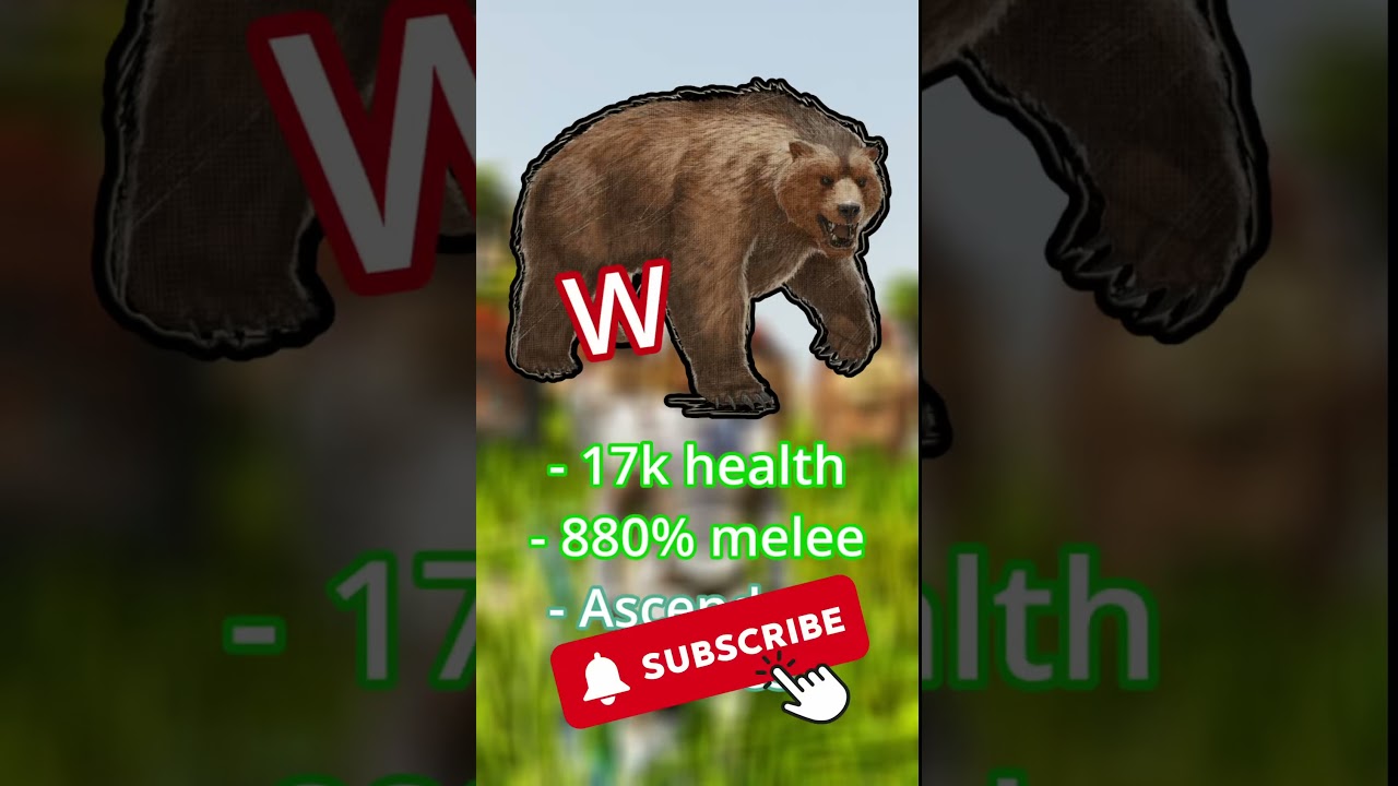 Will it Boss?: The DIRE BEAR vs NUNATAK #arkascended #arkbossfight