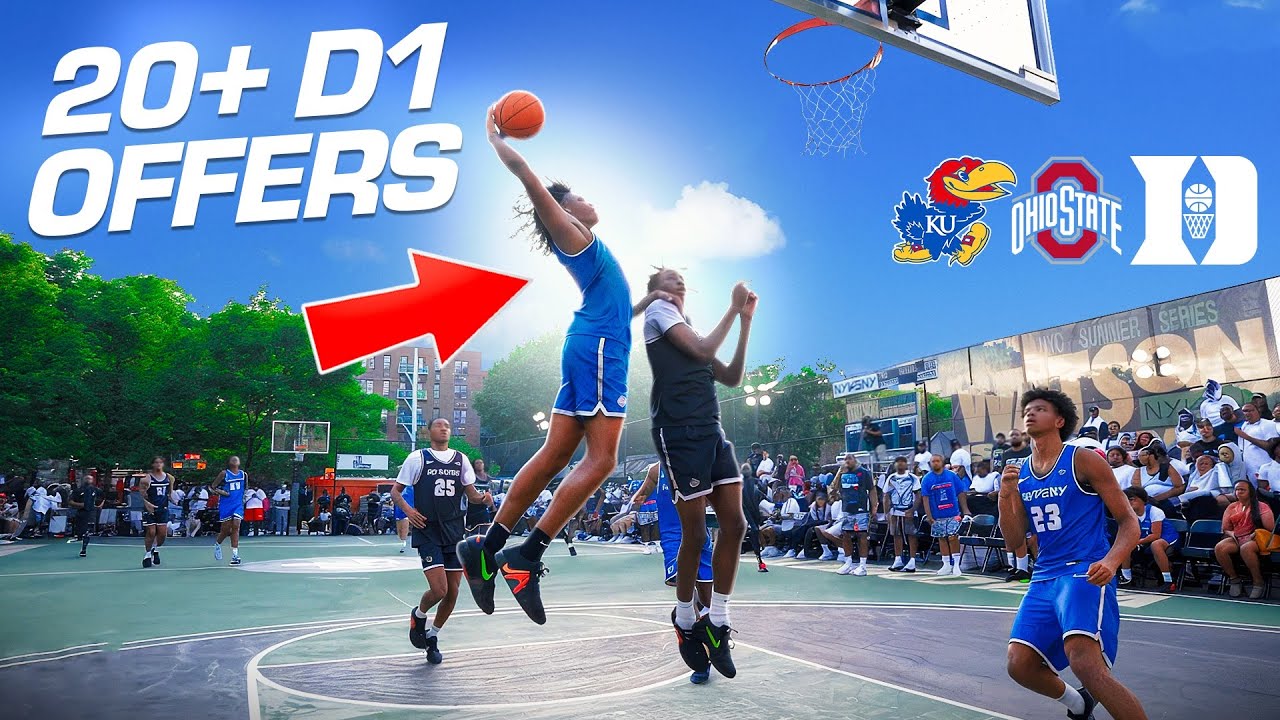 The BIGGEST Outdoor High School Basketball Ever… (ft. Ja Morant)