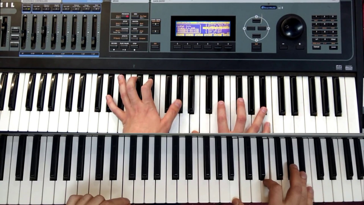 Поклонюсь Тебе, Ты достоин славы всей - Piano Tutorial
