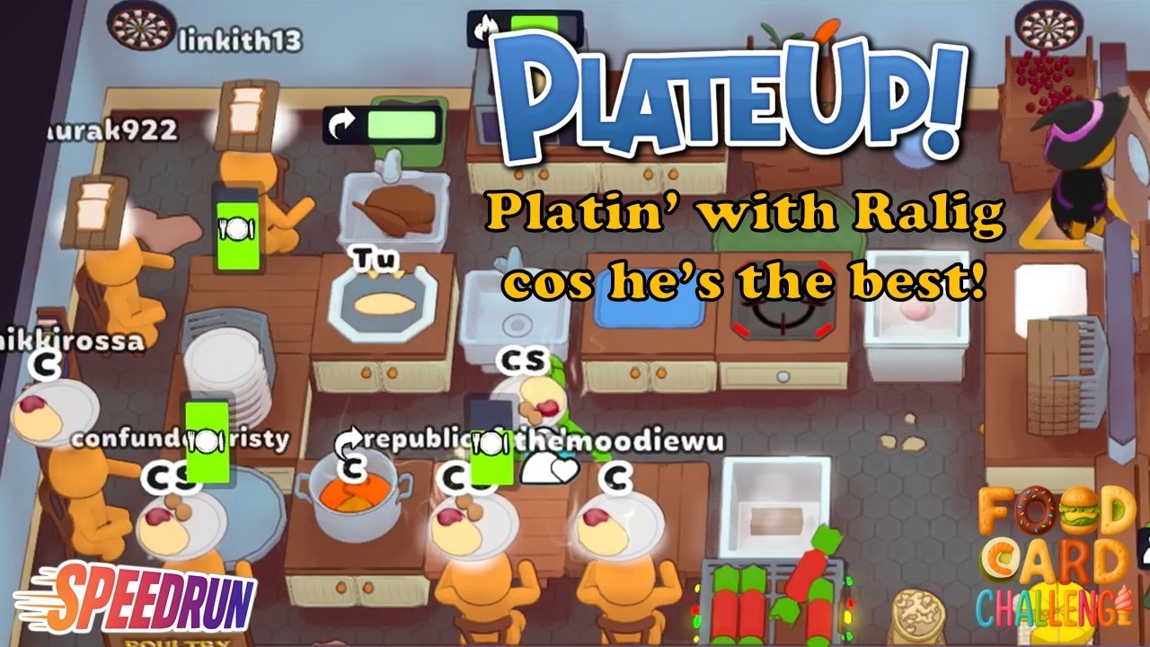 PlateUp! Duos and Quads with Ralig, Tosle and Christy! (Stream Replay - 20 Feb 2026)
