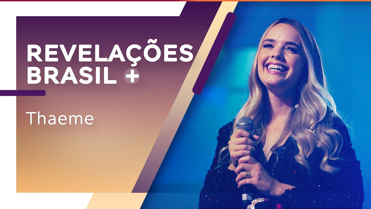 Thaeme Mariôto canta no Revelações Brasil