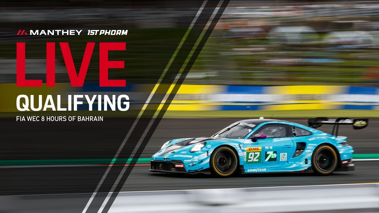 Liveonboard No. 92 | 8 Hours of Bahrain | Manthey 1st Phorm | Qualifying & Hyperpole