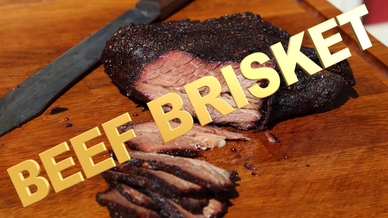 Beef Brisket (Rinderbrust) vom Weber Smokey Mountain (WSM)