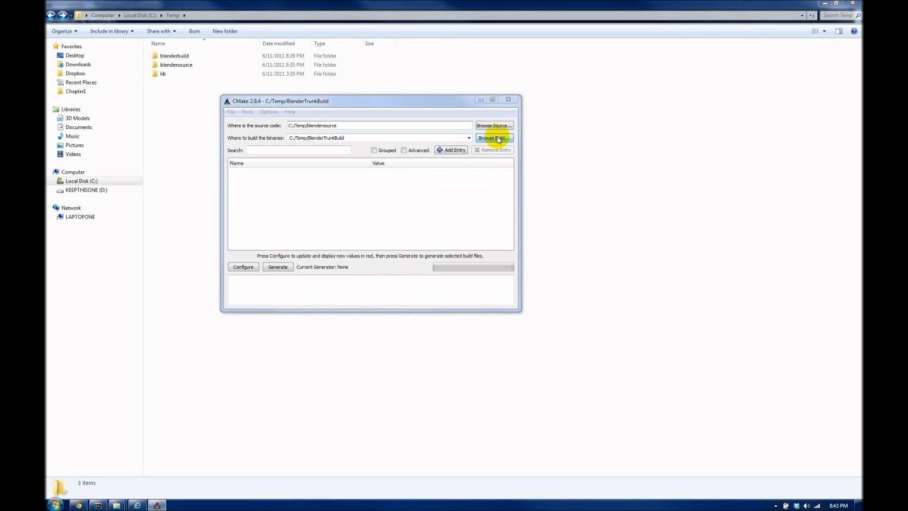 How to compile Blender on Windows -- gamefromscratch.com