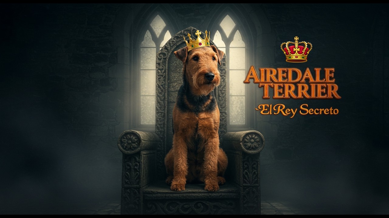 Airedale Terrier el rey de los terriers que dominó guerras, hogares y corazones
