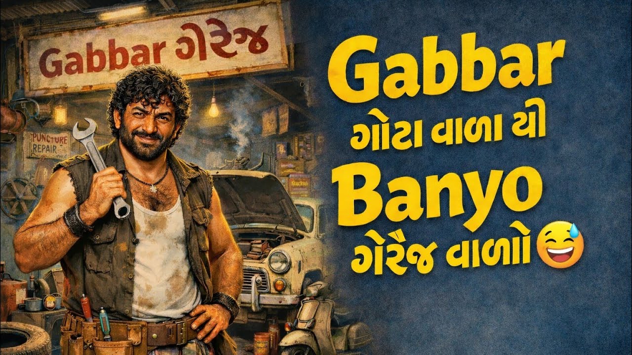 ગોટા વાળા ગબ્બર એ હવે ગેરેજ ખોલી દીધું 🤣 | Full Gujarati Comedy #comedy #trending #explore 