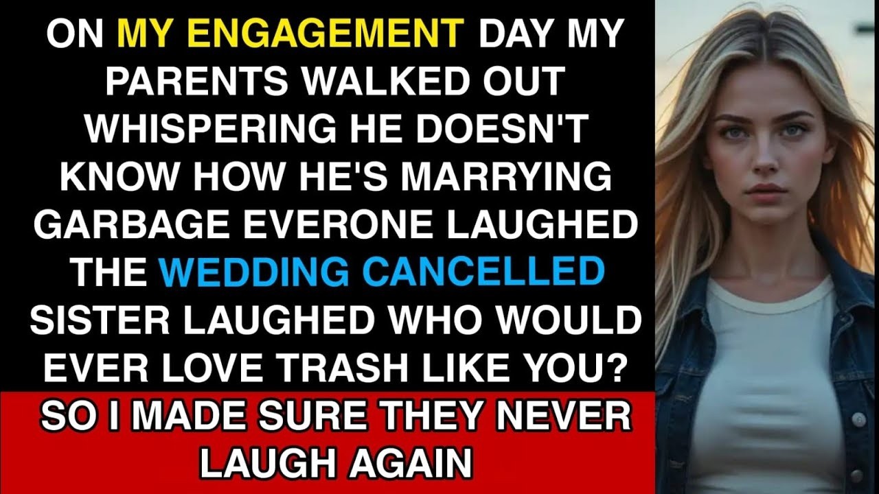 On My Engagement Day My Parents Walked Out Whispering He Doesn’t Know He’s Marrying Garbage