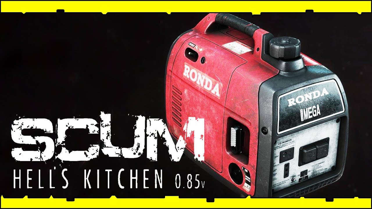 Electricity Generators & Gas Tanks Are Coming - SCUM 0.85 Hell's Kitchen Update