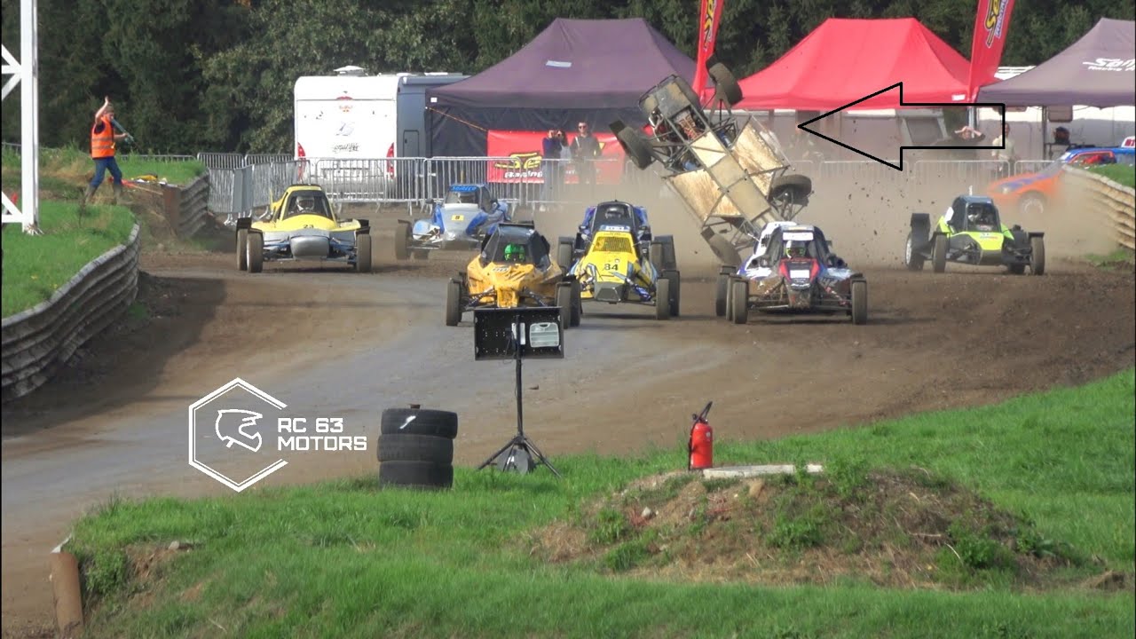 Auto-cross Issoire 2024 Crashs and Shows UFOLEP (HD) By RC 63