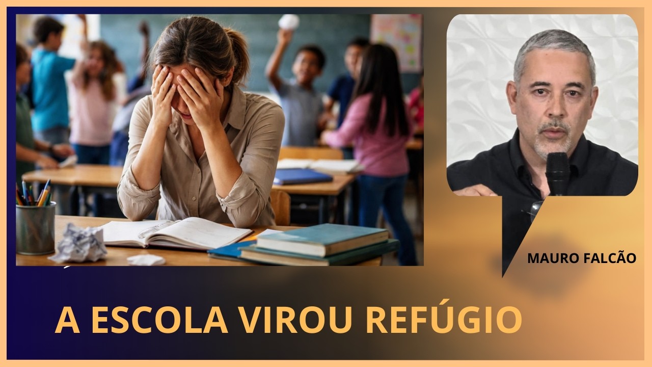 A ESCOLA VIROU REFÚGIO - Mauro Falcão