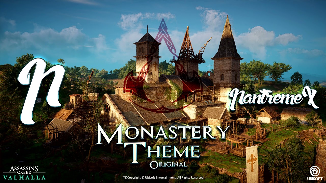 Assassin's Creed: Valhalla - Monastery Theme [HQ Original] 4K [17 Min] Volume Boosted!