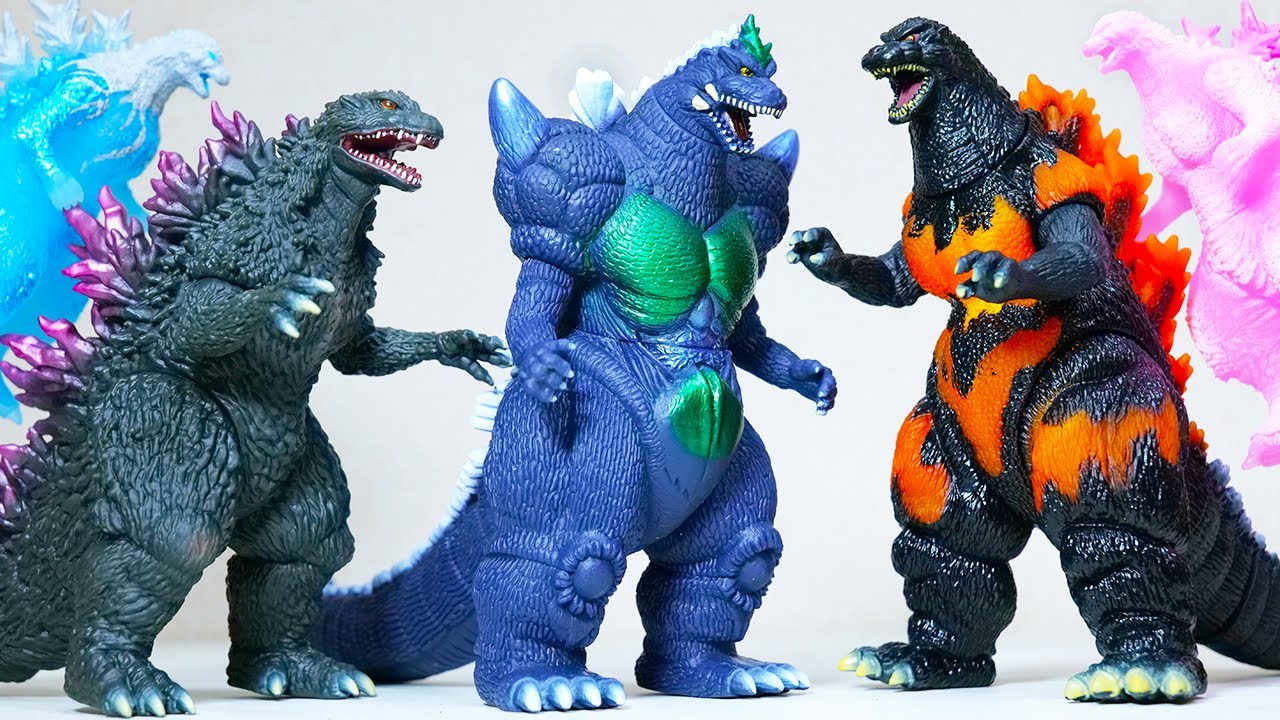 【超ゴジラ】ミレゴジver.2、光るバーニングゴジラ!!【富士山 桜カラー】ムービーモンスターシリーズ煌光 ゴジラ2023  ゴジラ-1.0 バガン ギラゴジ S.H.MonsterArts レビュー