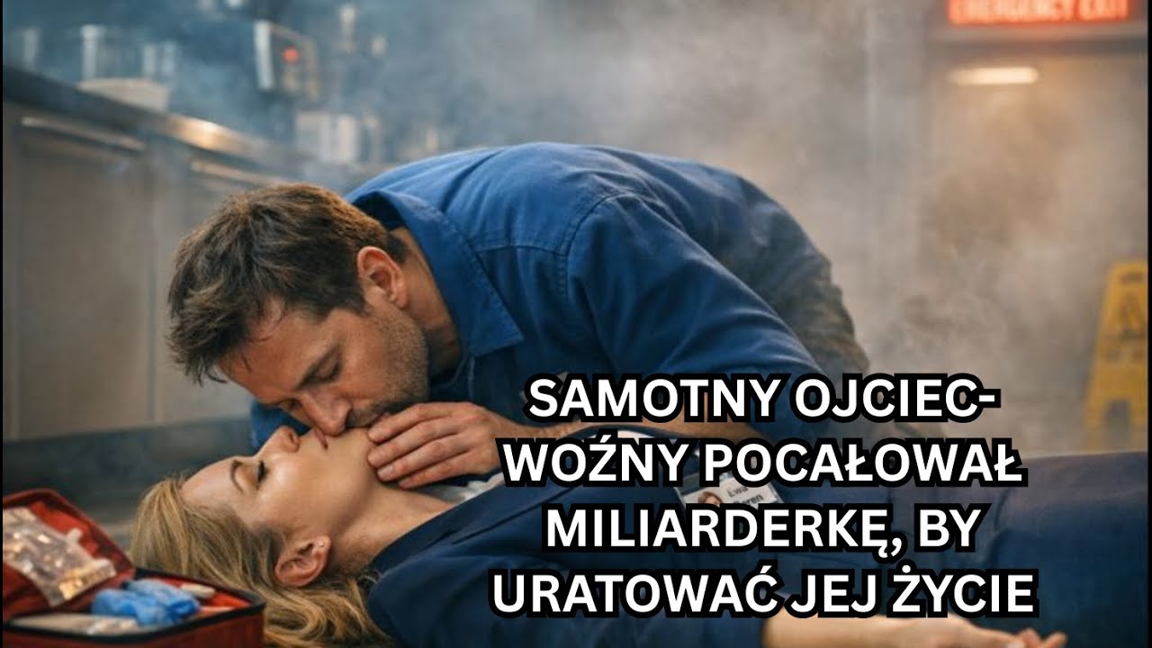 Samotny ojciec woźny pocałował miliarderkę, aby uratować jej życie - i wtedy wszystko się zmieniło