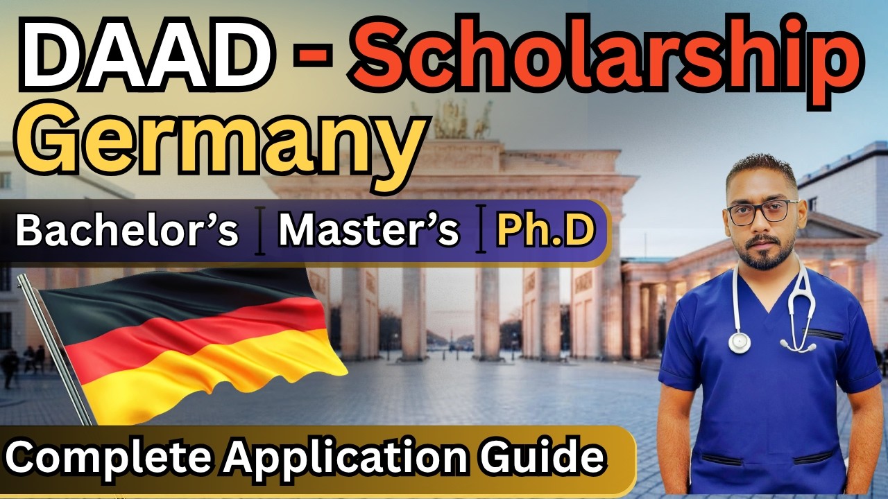 DAAD Scholarship Germany 2026 | Complete Application Process | Full Guide
