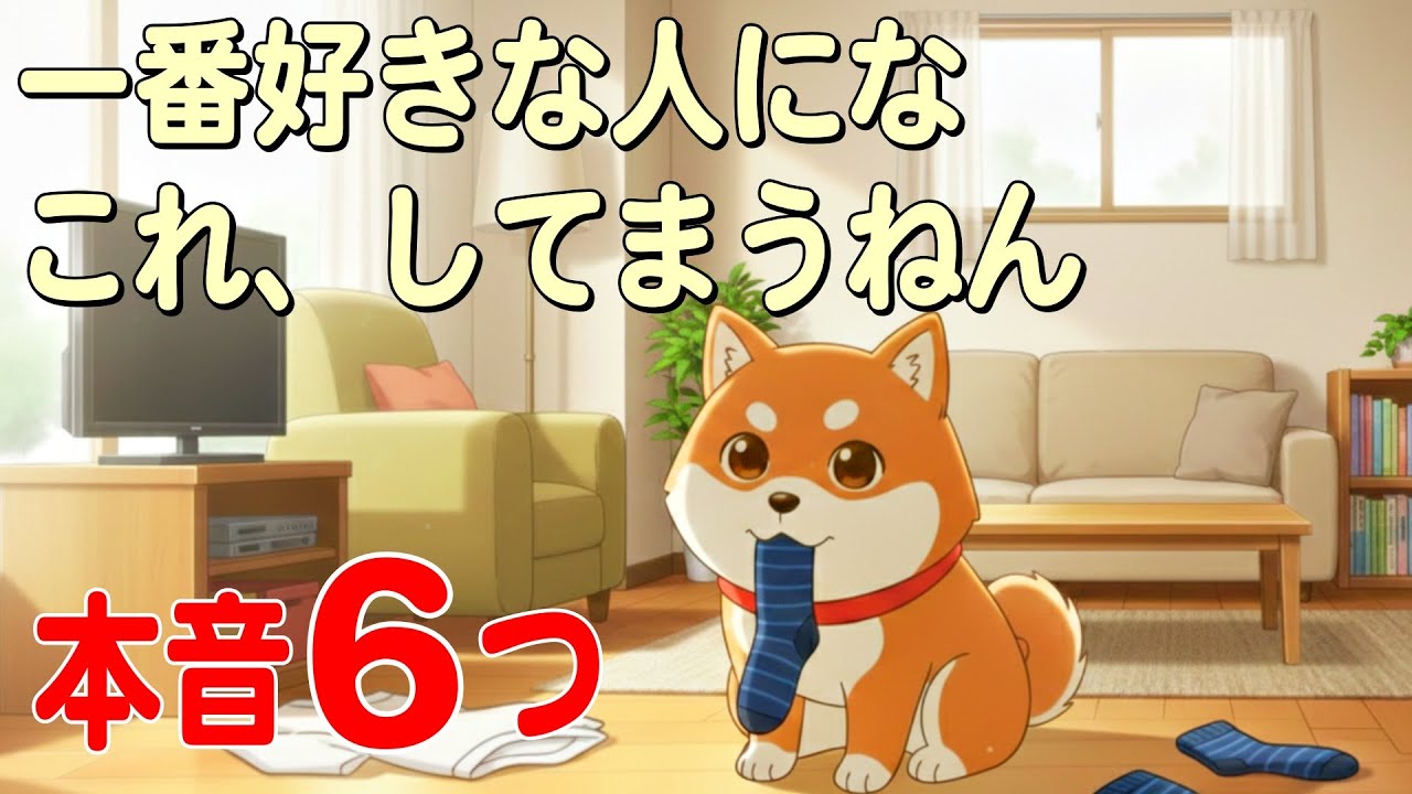 僕が「一番大好きな人」にだけ見せてる行動｜柴犬の本音6つ