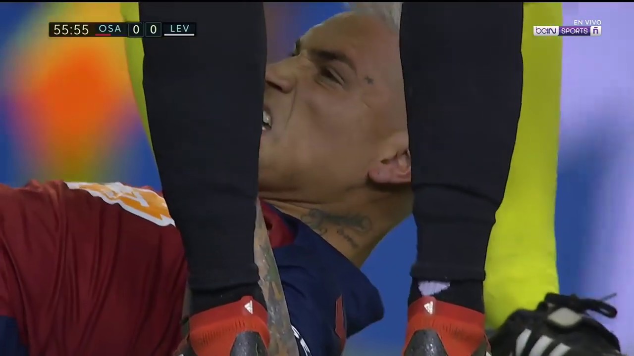 Se lesiona el Chimy Avila ante el Levante