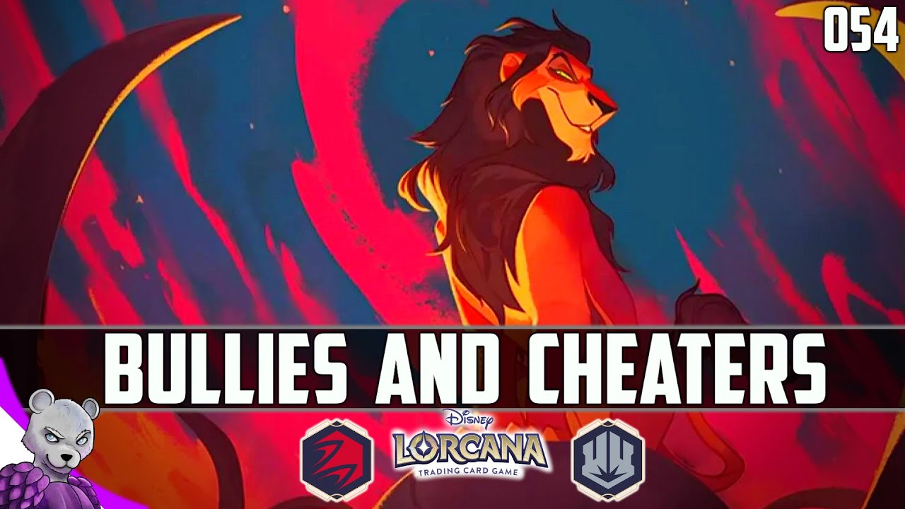 I can't believe how much I CHEATED! Ruby🔴 Steel⚪ Lorcana Gameplay