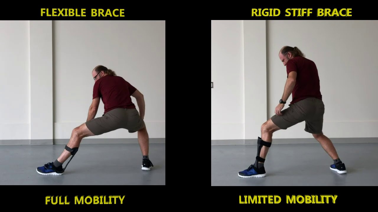 The Drop Foot XTERN AFO _  Bracing VS Overbracing