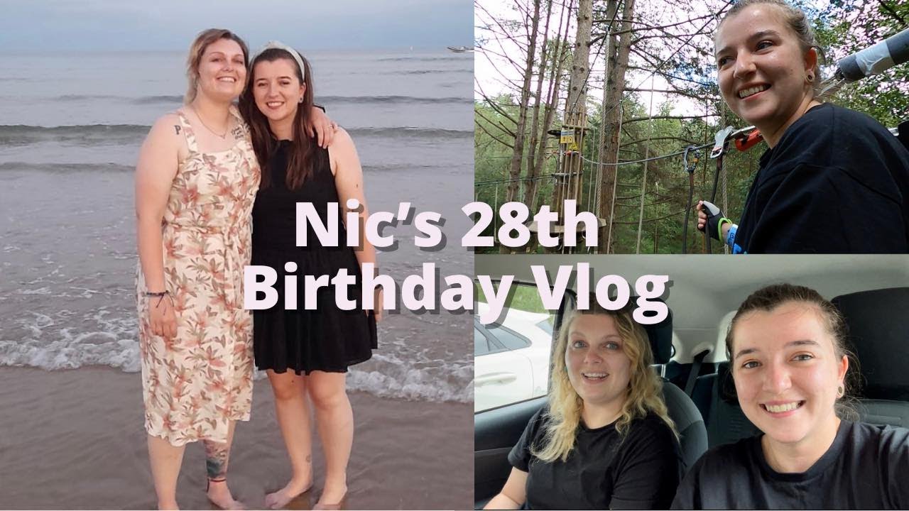 Nic's Birthday Vlog | Go Ape, The Real Greek & Bournemouth Beach Walks