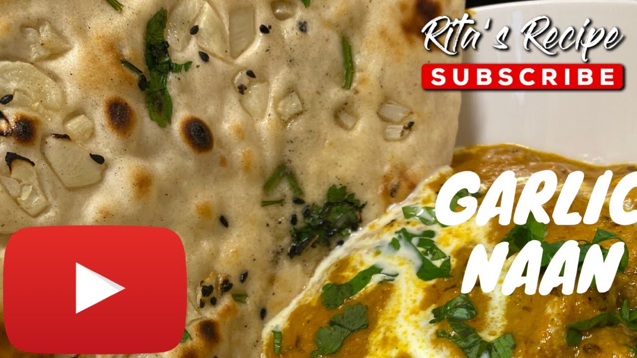 GARLIC NAAN / EASY RECIPE / INDIAN COOKING / Rita's Recipe
