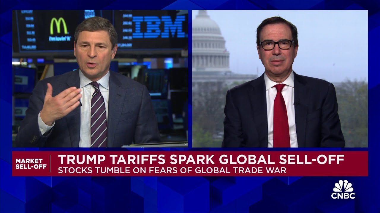 Former Treasury Sec. Steve Mnuchin: I'm hopeful reciprocal tariffs will be negotiated down