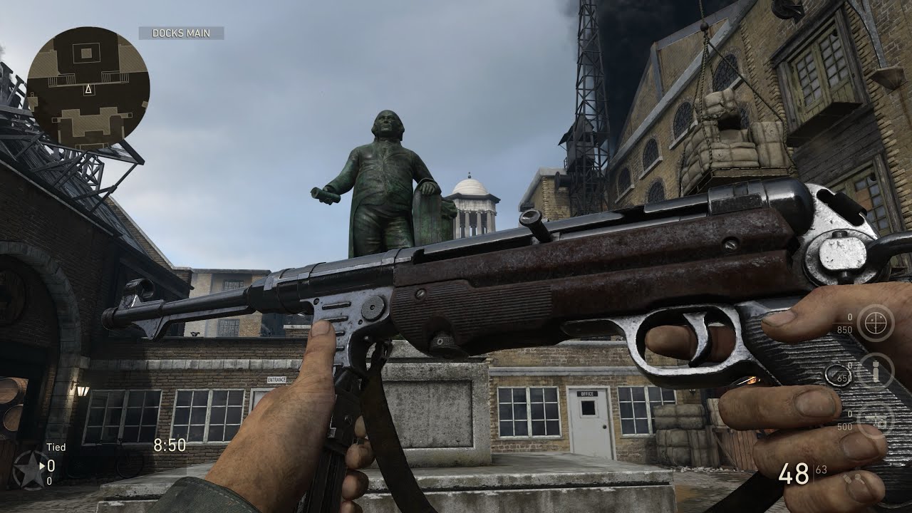 Yes! Call of Duty WW2 is still playable MP40 Gameplay [4K] (No Commentary)