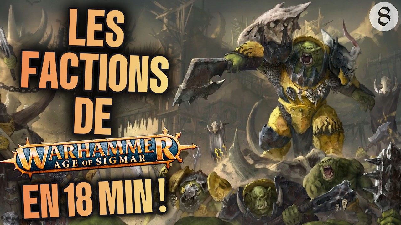 TOUTES LES FACTIONS DE LA MORT ET DESTRU EXPLIQUÉES EN 18 MIN ! WARHAMMER AGE OF SIGMAR