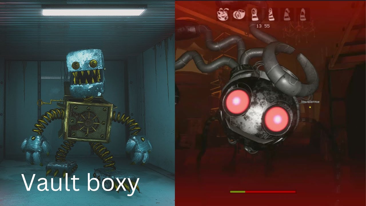 Project Playtime Gameplay (playing as Vault Boxy)