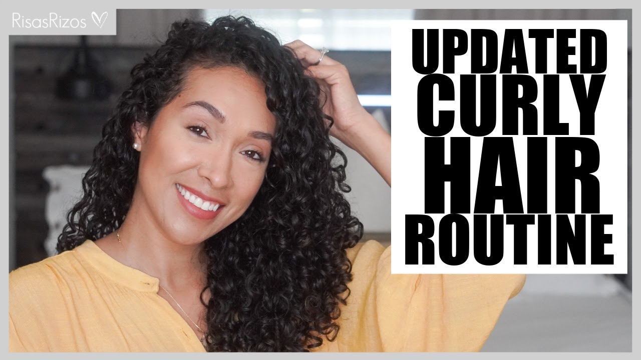 MY CURRENT CURLY HAIR ROUTINE - Step By Step Tutorial