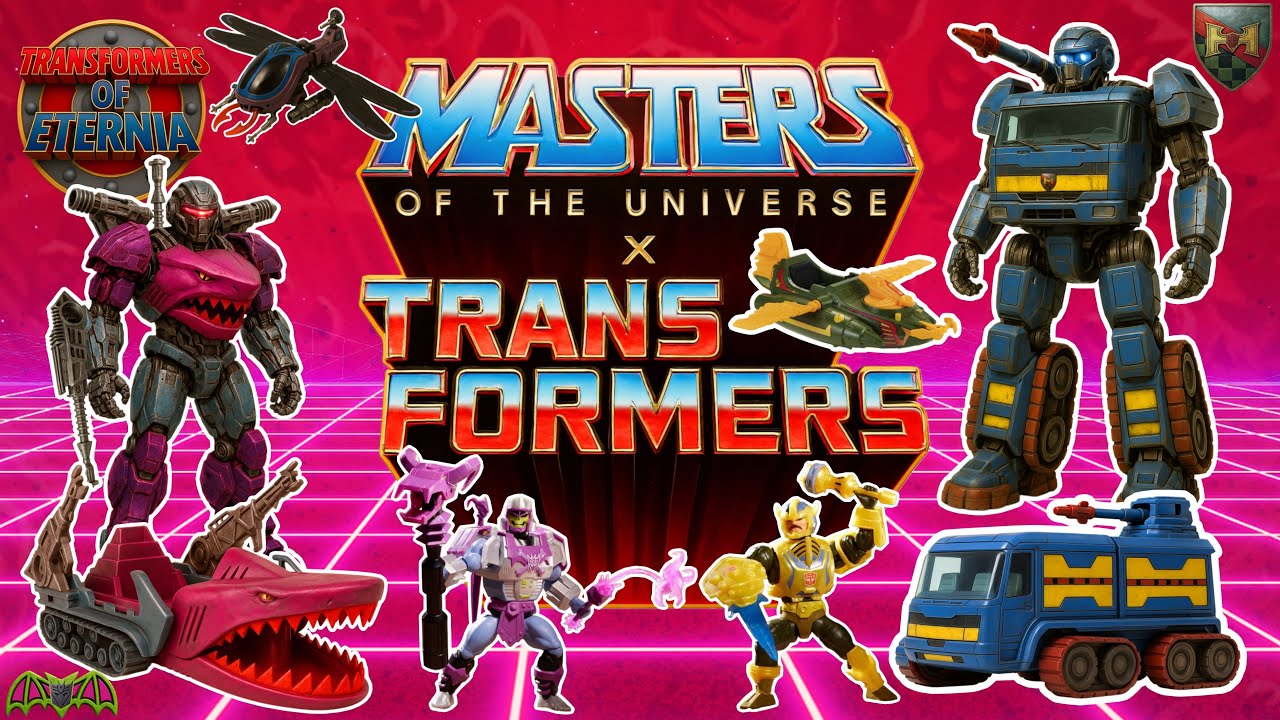 Masters of the Universe x Transformers (The REAL Crossover Toys)