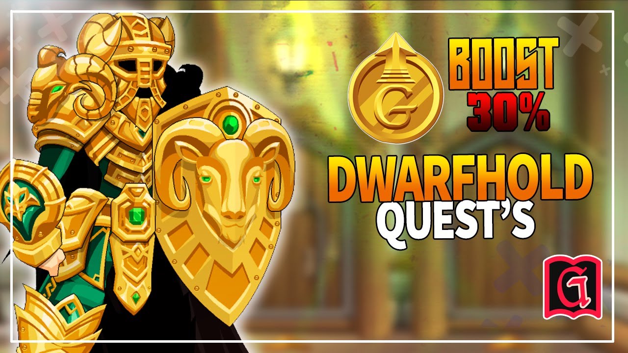 AQW -  /DWARFHOLD QUEST BOT AUREATE ITEM   [GRIMLITE REV+]
