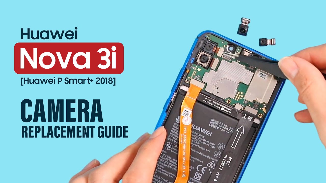 Замена камеры Huawei Nova 3i | Huawei P Smart + 2018