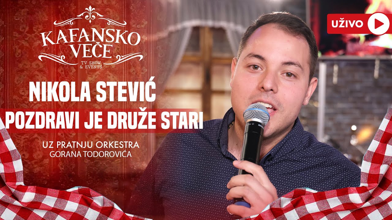 NIKOLA STEVIC I ORK. GORANA TODOROVICA - POZDRAVI JE DRUZE STARI | UZIVO | 2024