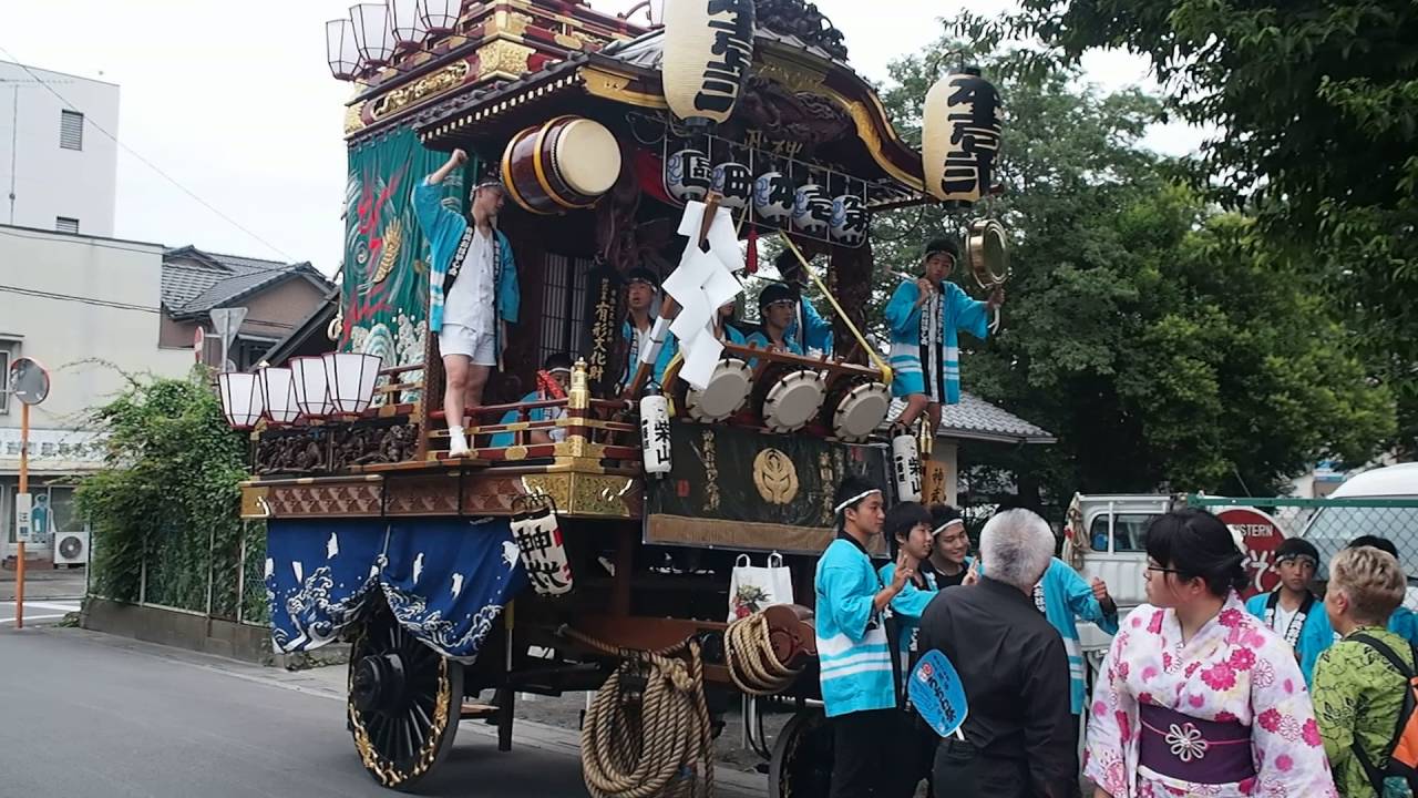 熊谷うちわ祭　第壱本町区（本壱弐）の山車　２０１６．７．２２
