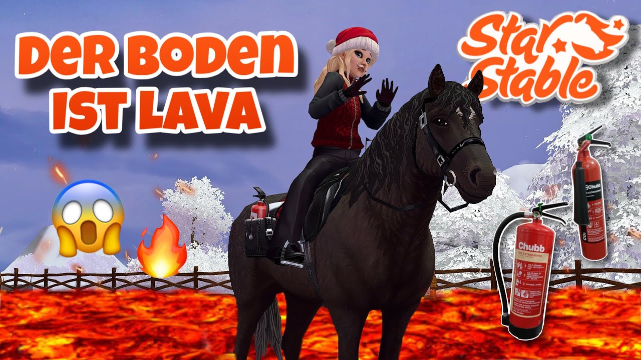 RECAP!👀 Wir spielen der BODEN ist LAVA (live)!🔥 // Star Stable Online