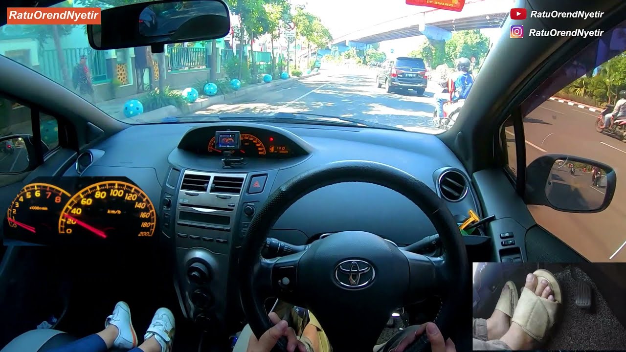 #65 - MOBIL DENGAN TARIKAN BUAS - YARIS S LIMITED A/T - POV DRIVING INDONESIA